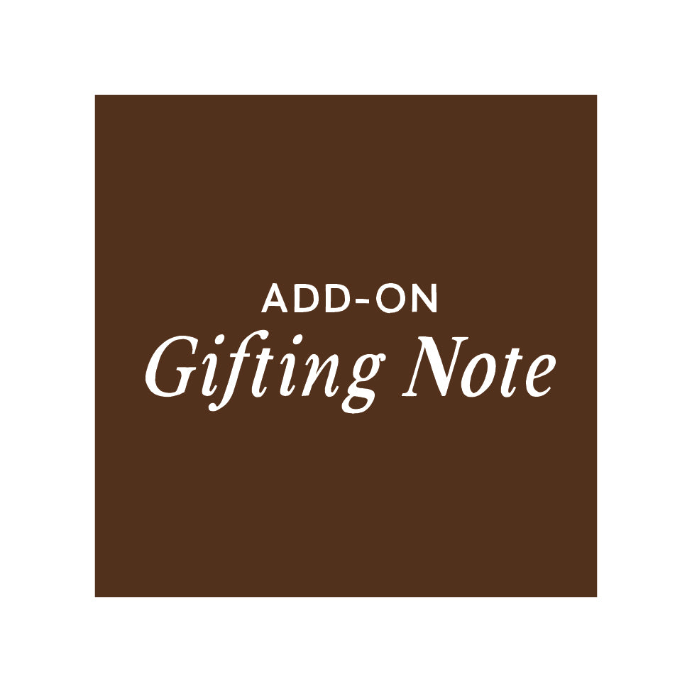Written Gifting Note